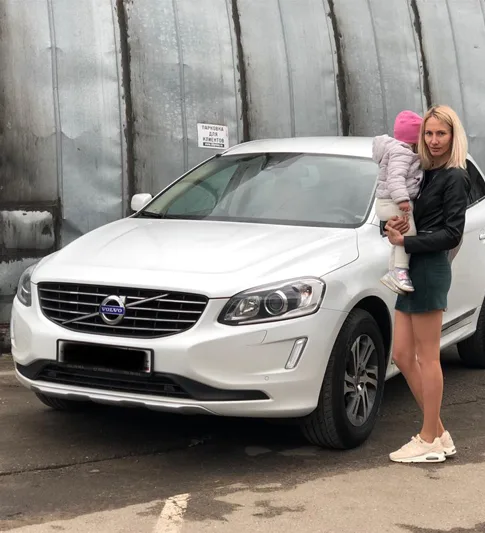 Клиентка с подобранным Volvo XC60